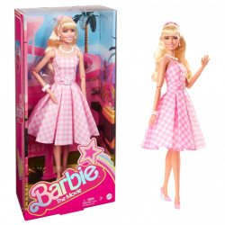 Barbie Le Film-Poupée Barbie En Robe Vichy Rose À Collectionner